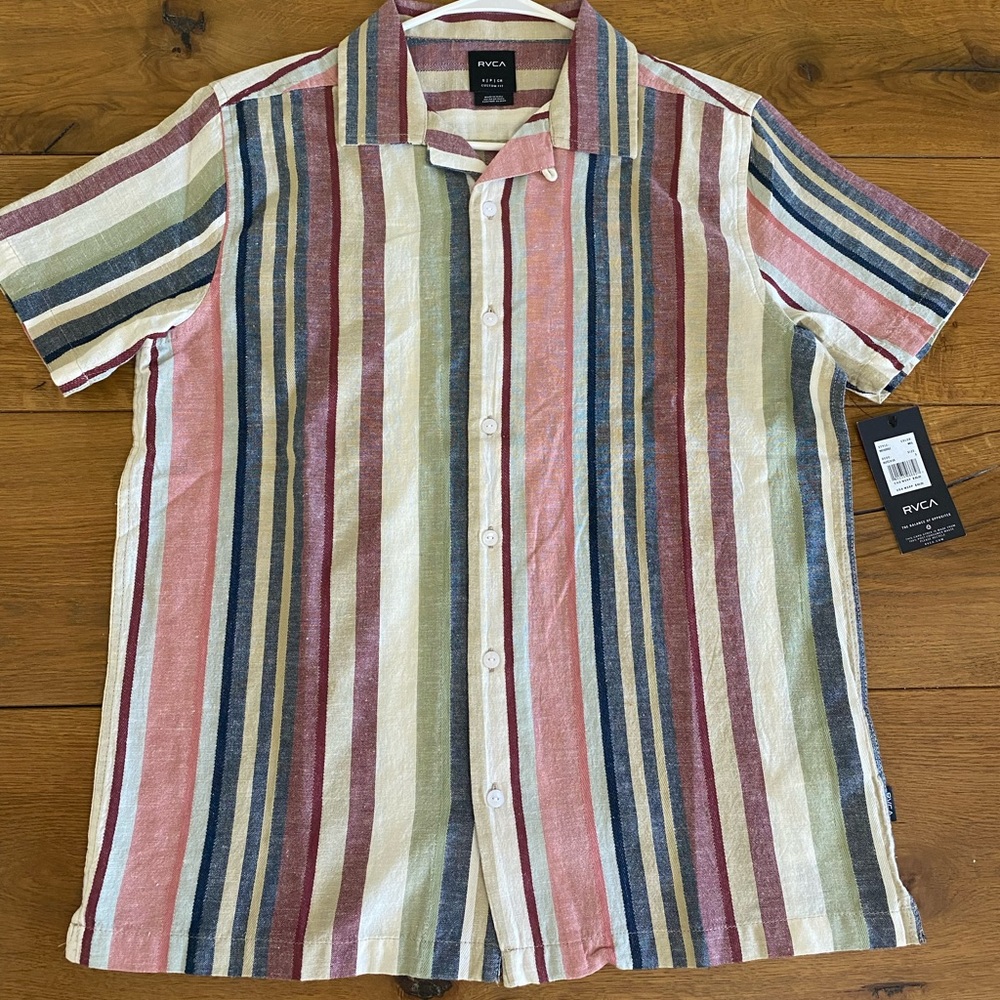 RVCA Blitz II Short Sleeve, Men’s Small